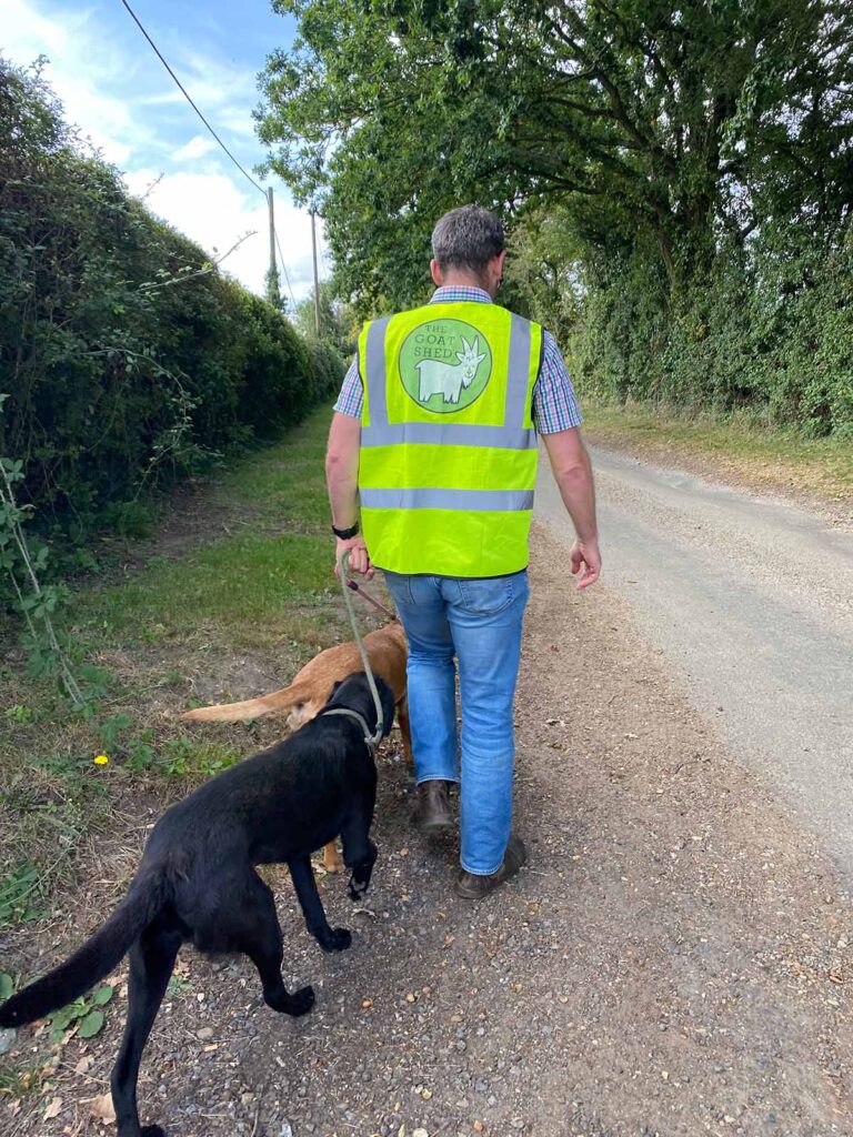 Join Sam for a Hoof It around Honingham Walk at the Goat Shed